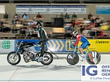 2018 05 08 OffeneRennbahn Steher IGOR BD109843  Steherrennen, Offene Rennbahn Oerlikon Saison 2018 am 8 May, 2018 in Offene Rennbahn Oerlikon, Oerlikon, Schweiz, Photo Credit CuPNet Photo Peter Mettler : Bahnoval, Bahnrennen, Offene Rennbahn Oerlikon, Radrennen, Velo, Velodrome Oerlikon