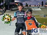 2018 08 14 OffeneRennbahn Derny IGOR BD105165  Elite Wullschleger Derny-Cup, Jan Andre FREULER, RBT Fridolon, Amore u. Vita-Prodir mit Schrittmacher Robert Buchmann, Offene Rennbahn Oerlikon Saison 2018 am 14 August, 2018 in Offene Rennbahn Oerlikon, Oerlikon, Schweiz, Photo Credit CuPNet Photo Peter Mettler : Bahnoval, Bahnrennen, Offene Rennbahn Oerlikon, Radrennen, Velo, Velodrome Oerlikon