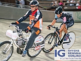 2018 08 14 OffeneRennbahn Derny IGOR BD200691  Elite Wullschleger Derny-Cup, Jan Andre FREULER, RBT Fridolon, Amore u. Vita-Prodir mit Schrittmacher Robert Buchmann, Offene Rennbahn Oerlikon Saison 2018 am 14 August, 2018 in Offene Rennbahn Oerlikon, Oerlikon, Schweiz, Photo Credit CuPNet Photo Peter Mettler : Bahnoval, Bahnrennen, Offene Rennbahn Oerlikon, Radrennen, Velo, Velodrome Oerlikon