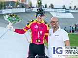 2018 09 18 OffeneRennbahn Frauen U17 Elimination IGOR BD109083  Frauen und U17 Elimination, Benjamin BOOS, GER, RSV Schwalbe Elmendingen, Offene Rennbahn Oerlikon Saison 2018 am 18 September, 2018 in Offene Rennbahn Oerlikon, Oerlikon, Schweiz, Photo Credit CuPNet Photo Peter Mettler : Bahnoval, Bahnrennen, Offene Rennbahn Oerlikon, Radrennen, Velo, Velodrome Oerlikon