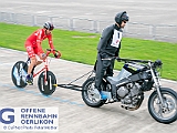 2018 05 22 OffeneRennbahn Steher IGOR BD100474  Giuseppe Atzeni mit Schrittmacher Mathias Luginbuehl, Steher, Offene Rennbahn Oerlikon Saison 2018 am 22 May, 2018 in Offene Rennbahn Oerlikon, Oerlikon, Schweiz, Photo Credit CuPNet Photo Peter Mettler : Bahnoval, Bahnrennen, Offene Rennbahn Oerlikon, Radrennen, Velo, Velodrome Oerlikon