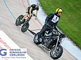 2018 05 22 OffeneRennbahn Steher IGOR BD201833  Michael Alborn mit Schrittmacher Dino Rey, Steher, Offene Rennbahn Oerlikon Saison 2018 am 22 May, 2018 in Offene Rennbahn Oerlikon, Oerlikon, Schweiz, Photo Credit CuPNet Photo Peter Mettler : Bahnoval, Bahnrennen, Offene Rennbahn Oerlikon, Radrennen, Velo, Velodrome Oerlikon