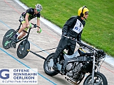 2018 05 22 OffeneRennbahn Steher IGOR BD201867  Michael Alborn mit Schrittmacher Dino Rey, Steher, Offene Rennbahn Oerlikon Saison 2018 am 22 May, 2018 in Offene Rennbahn Oerlikon, Oerlikon, Schweiz, Photo Credit CuPNet Photo Peter Mettler : Bahnoval, Bahnrennen, Offene Rennbahn Oerlikon, Radrennen, Velo, Velodrome Oerlikon