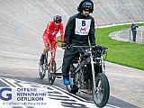 2018 05 22 OffeneRennbahn Steher IGOR BD201875  Giuseppe Atzeni mit Schrittmacher Mathias Luginbuehl, Steher, Offene Rennbahn Oerlikon Saison 2018 am 22 May, 2018 in Offene Rennbahn Oerlikon, Oerlikon, Schweiz, Photo Credit CuPNet Photo Peter Mettler : Bahnoval, Bahnrennen, Offene Rennbahn Oerlikon, Radrennen, Velo, Velodrome Oerlikon