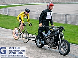 2018 05 22 OffeneRennbahn Steher IGOR BD201887  Marcel Lattmann mit Schrittmacher Hansueli Strauss, Steher, Offene Rennbahn Oerlikon Saison 2018 am 22 May, 2018 in Offene Rennbahn Oerlikon, Oerlikon, Schweiz, Photo Credit CuPNet Photo Peter Mettler : Bahnoval, Bahnrennen, Offene Rennbahn Oerlikon, Radrennen, Velo, Velodrome Oerlikon