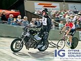 2018 08 28 OffeneRennbahn Steher International MoeslerundMeier IGOR BD202167  Steher International, Moesler und Meier AG, HONIG Rainer, NED, Offene Rennbahn Oerlikon Saison 2018 am 28 August, 2018 in Offene Rennbahn Oerlikon, Oerlikon, Schweiz, Photo Credit CuPNet Photo Peter Mettler : Bahnoval, Bahnrennen, Offene Rennbahn Oerlikon, Radrennen, Velo, Velodrome Oerlikon