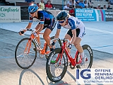 2018 07 31 OffeneRennbahn Frauen U17 Scratch EZC IGOR BD208635  Frauen und U17 Scratch, Elektro Zuerichsee-Cup, Desiree EHRLER, RMV Cham-H'dorn, Track Team BE electric RVZ und Meret ZIMMERMANN, RV Altenheim, Bischibikers, Offene Rennbahn Oerlikon Saison 2018 am 31 July, 2018 in Offene Rennbahn Oerlikon, Oerlikon, Schweiz, Photo Credit CuPNet Photo Peter Mettler : Bahnoval, Bahnrennen, Offene Rennbahn Oerlikon, Radrennen, Velo, Velodrome Oerlikon