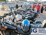2018 08 07 OffeneRennbahn HarleyDavidson IGOR BD104103  Harley Davidson Treffen, Offene Rennbahn Oerlikon Saison 2018 am 7 August, 2018 in Offene Rennbahn Oerlikon, Oerlikon, Schweiz, Photo Credit CuPNet Photo Peter Mettler : Bahnoval, Bahnrennen, Offene Rennbahn Oerlikon, Radrennen, Velo, Velodrome Oerlikon