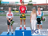 2018 06 19 OffeneRennbahn SM Elite Elimination IGOR BD102207  Schweizermeisterschaft Elite Elimination, v.l.n.r. Loic PERIZZOLO, BikeInLove, Stefan BISSEGGER, VC Buerglen, Akros-Renfer SA DEVO, Alex VOGEL, VC Aardorf-Elgg, Raiffeisen Aadorf-Elgg, Offene Rennbahn Oerlikon Saison 2018 am 19 June, 2018 in Offene Rennbahn Oerlikon, Oerlikon, Schweiz, Photo Credit CuPNet Photo Peter Mettler : Bahnoval, Bahnrennen, Offene Rennbahn Oerlikon, Radrennen, Velo, Velodrome Oerlikon