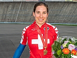 2018 06 19 OffeneRennbahn SM Frauen Points IGOR BD102252  Schweizermeisterschaft Frauen Points Race, Andrea WALDIS, VC Gersau, Track Team BE electric RVZ, Offene Rennbahn Oerlikon Saison 2018 am 19 June, 2018 in Offene Rennbahn Oerlikon, Oerlikon, Schweiz, Photo Credit CuPNet Photo Peter Mettler : Bahnoval, Bahnrennen, Offene Rennbahn Oerlikon, Radrennen, Velo, Velodrome Oerlikon