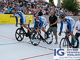 2018 08 28 OffeneRennbahn SM TeamSprint IGOR BD105700  SM Team Sprint, OBRIST Noah (U17), SERRA Carlos (U19), FROSSARD Marc (Elite), Offene Rennbahn Oerlikon Saison 2018 am 28 August, 2018 in Offene Rennbahn Oerlikon, Oerlikon, Schweiz, Photo Credit CuPNet Photo Peter Mettler : Bahnoval, Bahnrennen, Offene Rennbahn Oerlikon, Radrennen, Velo, Velodrome Oerlikon