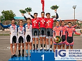 2018 08 28 OffeneRennbahn SM TeamSprint IGOR BD105768  SM Team Sprint, P3 - HOCHSTRASSER Loris (U17), DE LISI Nicolo (U19), FREULER Jan André (Elite), P2 -  OBRIST Noah (U17), SERRA Carlos (U19), FROSSARD Marc (Elite), P1 - JULITA Dario (U17), DIAZ Philip (U19), SELENATI Nico (Elite), Offene Rennbahn Oerlikon Saison 2018 am 28 August, 2018 in Offene Rennbahn Oerlikon, Oerlikon, Schweiz, Photo Credit CuPNet Photo Peter Mettler : Bahnoval, Bahnrennen, Offene Rennbahn Oerlikon, Radrennen, Velo, Velodrome Oerlikon