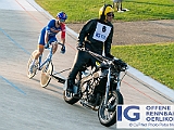 2019 07 02 OffeneRennbahn Steher IGOR BD202772  PASI-PUTTINI Roberto, VC Brissago - Speeder Cycling Team mit Schrittmacher REY Dino, Steher am 2 Juli, 2019 in Offene Rennbahn Oerlikon, Oerlikon, Schweiz, Photo Credit CuPNet Photo Peter Mettler : Bahnoval, Bahnrennen, Offene Rennbahn Oerlikon, Radrennen, Velo, Velodrome Oerlikon