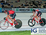 2019 09 03 OffeneRennbahn Elite Points IGOR BD102953  RUEEGG Lukas, VC Hittnau - Swiss Racing Academy, VITZTHUM Simon, RV Altenrhein - Bischibikes / kopierpapier, Elite Points am 3 September, 2019 in Offene Rennbahn Oerlikon, Oerlikon, Schweiz, Photo Credit CuPNet Photo Peter Mettler : Bahnoval, Bahnrennen, Offene Rennbahn Oerlikon, Radrennen, Velo, Velodrome Oerlikon