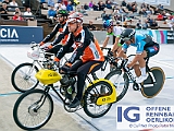 2019 07 09 OffeneRennbahn Derny IGOR BD109072  RUEPP Martin, RRC Diessenh - Team PEDALE SIMPLON mit Schrittmacher HILPERTSHAUSER Rene und FREULER Jan-Andre, RBT Fridolin - Atzeni Race mit Schrittmacher ALBORN Michael, Wullschleger Derny-Cup am 9 Juli, 2019 in Offene Rennbahn Oerlikon, Oerlikon, Schweiz, Photo Credit CuPNet Photo Peter Mettler : Bahnoval, Bahnrennen, Offene Rennbahn Oerlikon, Radrennen, Velo, Velodrome Oerlikon