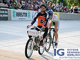 2019 07 09 OffeneRennbahn Derny IGOR BD203254  FREULER Jan-Andre, RBT Fridolin - Atzeni Race mit Schrittmacher ALBORN Michael, Wullschleger Derny-Cup am 9 Juli, 2019 in Offene Rennbahn Oerlikon, Oerlikon, Schweiz, Photo Credit CuPNet Photo Peter Mettler : Bahnoval, Bahnrennen, Offene Rennbahn Oerlikon, Radrennen, Velo, Velodrome Oerlikon