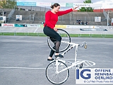 2019 05 14 OffeneRennbahn Kunstradfahren IGOR BD105782  Kunstradfahren am 14 May, 2019 in Offene Rennbahn Oerlikon, Oerlikon, Schweiz, Photo Credit CuPNet Photo Peter Mettler : Bahnoval, Bahnrennen, Offene Rennbahn Oerlikon, Radrennen, Velo, Velodrome Oerlikon