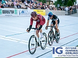 2019 06 18 OffeneRennbahn Elite Points IGOR BD209071  MATZNER Stefan, AUT - Maloja Pushbikers und FREULER Jan-Andre, RBT Fridolin - Amore & Vita-Prodir, Elite Points am 18 Juni, 2019 in Offene Rennbahn Oerlikon, Oerlikon, Schweiz, Photo Credit CuPNet Photo Peter Mettler : Bahnoval, Bahnrennen, Offene Rennbahn Oerlikon, Radrennen, Velo, Velodrome Oerlikon