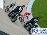 2019 06 18 OffeneRennbahn Steher IGOR BD107509  CLERE Emilien, FRA - VC Chartain, ATZENI Giuseppe, VC Steinmaur - Moesler & Meier, Elektroanlag., Steherrennen am 18 Juni, 2019 in Offene Rennbahn Oerlikon, Oerlikon, Schweiz, Photo Credit CuPNet Photo Peter Mettler : Bahnoval, Bahnrennen, Offene Rennbahn Oerlikon, Radrennen, Velo, Velodrome Oerlikon