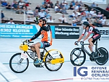 2019 06 25 OffeneRennbahn Derny IGOR BD107931  VITZTHUM Simon, RV Altenrhein - Bischibikes / kopierpapier mit Schrittmacher KELLER Hanspeter, Wulllschleger Derny-Cup am 25 Juni, 2019 in Offene Rennbahn Oerlikon, Oerlikon, Schweiz, Photo Credit CuPNet Photo Peter Mettler : Bahnoval, Bahnrennen, Offene Rennbahn Oerlikon, Radrennen, Velo, Velodrome Oerlikon