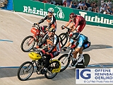 2019 06 25 OffeneRennbahn Derny IGOR BD209353  Wulllschleger Derny-Cup am 25 Juni, 2019 in Offene Rennbahn Oerlikon, Oerlikon, Schweiz, Photo Credit CuPNet Photo Peter Mettler : Bahnoval, Bahnrennen, Offene Rennbahn Oerlikon, Radrennen, Velo, Velodrome Oerlikon