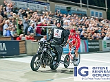 2019 08 27 OffeneRennbahn Steher IGOR BD203552  ATZENI Giuseppe, VC Steinmaur - Moesler & Meier, Elektroanlag. mit Schrittmacher BAUR Thomas, Moesler + Meier Internationales Stehe am 27 August, 2019 in Offene Rennbahn Oerlikon, Oerlikon, Schweiz, Photo Credit CuPNet Photo Peter Mettler : Bahnoval, Bahnrennen, Offene Rennbahn Oerlikon, Radrennen, Velo, Velodrome Oerlikon