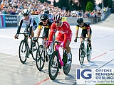 2019 08 27 OffeneRennbahn U19U17 Frauen Elimination CMdO IGOR BD203286  DE LISI Nicolo, RMC Gossau - Ka Boom Raceteam,FORTIS Damien, Sprinter Club Lignon, TAPPEINER Pascal, RMV Uzwil, U19 U17 und Damen Elimination am 27 August, 2019 in Offene Rennbahn Oerlikon, Oerlikon, Schweiz, Photo Credit CuPNet Photo Peter Mettler : Bahnoval, Bahnrennen, Offene Rennbahn Oerlikon, Radrennen, Velo, Velodrome Oerlikon