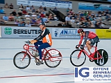 2019 07 30 OffeneRennbahn Derny IGOR BD109508  VOGEL Alex, VC Aadorf-Elgg - Swiss Racing Academy mit Schrittmacher STRAUSS Hansueli, Wullschleger Derny-Cup am 30 Juli, 2019 in Offene Rennbahn Oerlikon, Oerlikon, Schweiz, Photo Credit CuPNet Photo Peter Mettler : Bahnoval, Bahnrennen, Offene Rennbahn Oerlikon, Radrennen, Velo, Velodrome Oerlikon