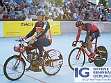 2019 07 30 OffeneRennbahn Derny IGOR BD206393  VOGEL Alex, VC Aadorf-Elgg - Swiss Racing Academy mit Schrittmacher STRAUSS Hansueli, Wullschleger Derny-Cup am 30 Juli, 2019 in Offene Rennbahn Oerlikon, Oerlikon, Schweiz, Photo Credit CuPNet Photo Peter Mettler : Bahnoval, Bahnrennen, Offene Rennbahn Oerlikon, Radrennen, Velo, Velodrome Oerlikon