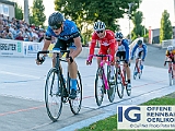 2019 07 30 OffeneRennbahn U19U17 Frauen Points CMdO IGOR BD206533  MARKWALDER* Yanis-Eric, Weinfelden - Pro Cycling Event Team, DE LISI Nicolo, RMC Gossau - Ka Boom Raceteam, U19 U17 und Damen Pointsrace Club Maillot d'Or-Cup am 30 July, 2019 in Offene Rennbahn Oerlikon, Oerlikon, Schweiz, Photo Credit CuPNet Photo Peter Mettler : Bahnoval, Bahnrennen, Offene Rennbahn Oerlikon, Radrennen, Velo, Velodrome Oerlikon