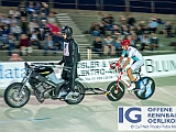 2019 08 13 OffeneRennbahn SM Steher IGOR BD102221  ATZENI Giuseppe, VC Steinmaur - Moesler & Meier, Elektroanlag. mit Schrittmacher LUGINBUEHL Mathias, Steher Schweizermeisterschaft am 13 August, 2019 in Offene Rennbahn Oerlikon, Oerlikon, Schweiz, Photo Credit CuPNet Photo Peter Mettler : Bahnoval, Bahnrennen, Offene Rennbahn Oerlikon, Radrennen, Velo, Velodrome Oerlikon