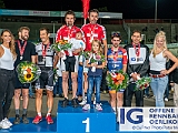 2019 08 13 OffeneRennbahn SM Steher IGOR BD102284  v.l.n.r. FREULER Jan-Andre, RBT Fridolin - Atzeni Race mit Schrittmacher ALBORN Michael, ATZENI Giuseppe, VC Steinmaur - Moesler & Meier, Elektroanlag. mit Schrittmacher LUGINBUEHL Mathias, PASI-PUTTINI Roberto, VC Brissago - Speeder Cycling Team mit Schrittmacher REY Dino, Steher Schweizermeisterschaft am 13 August, 2019 in Offene Rennbahn Oerlikon, Oerlikon, Schweiz, Photo Credit CuPNet Photo Peter Mettler : Bahnoval, Bahnrennen, Offene Rennbahn Oerlikon, Radrennen, Velo, Velodrome Oerlikon