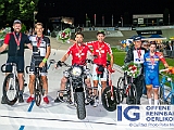 2019 08 13 OffeneRennbahn SM Steher IGOR BD102294  v.l.n.r. FREULER Jan-Andre, RBT Fridolin - Atzeni Race mit Schrittmacher ALBORN Michael, ATZENI Giuseppe, VC Steinmaur - Moesler & Meier, Elektroanlag. mit Schrittmacher LUGINBUEHL Mathias, PASI-PUTTINI Roberto, VC Brissago - Speeder Cycling Team mit Schrittmacher REY Dino, Steher Schweizermeisterschaft am 13 August, 2019 in Offene Rennbahn Oerlikon, Oerlikon, Schweiz, Photo Credit CuPNet Photo Peter Mettler : Bahnoval, Bahnrennen, Offene Rennbahn Oerlikon, Radrennen, Velo, Velodrome Oerlikon