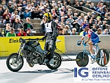 2019 08 13 OffeneRennbahn SM Steher IGOR BD202582  PASI-PUTTINI Roberto, VC Brissago - Speeder Cycling Team mit Schrittmacher REY Dino, Steher Schweizermeisterschaft am 13 August, 2019 in Offene Rennbahn Oerlikon, Oerlikon, Schweiz, Photo Credit CuPNet Photo Peter Mettler : Bahnoval, Bahnrennen, Offene Rennbahn Oerlikon, Radrennen, Velo, Velodrome Oerlikon