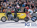 2019 08 13 OffeneRennbahn SM Steher IGOR BD202671  ATZENI Giuseppe, VC Steinmaur - Moesler & Meier, Elektroanlag. mit Schrittmacher LUGINBUEHL Mathias, Steher Schweizermeisterschaft am 13 August, 2019 in Offene Rennbahn Oerlikon, Oerlikon, Schweiz, Photo Credit CuPNet Photo Peter Mettler : Bahnoval, Bahnrennen, Offene Rennbahn Oerlikon, Radrennen, Velo, Velodrome Oerlikon