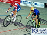 2020 08 11 OffeneRennbahn Elite Points IGOR BD301927  SALVALAGGIO Gicaomo, ITA VC Brissago - Speeder Cycling Team, RINNER Oliver, GER - RV Hoengg Offene Rennbahn Oerlikon Saison 2020 am 11 August, 2020 in Offene Rennbahn Oerlikon, Oerlikon, Schweiz, Photo Credit CuPNet Photo Peter Mettler : Bahnoval, Bahnrennen, Offene Rennbahn Oerlikon, Radrennen, Velo, Velodrome Oerlikon